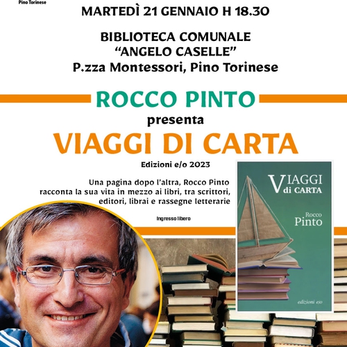 Rocco Pinto presente Viaggi di Carta