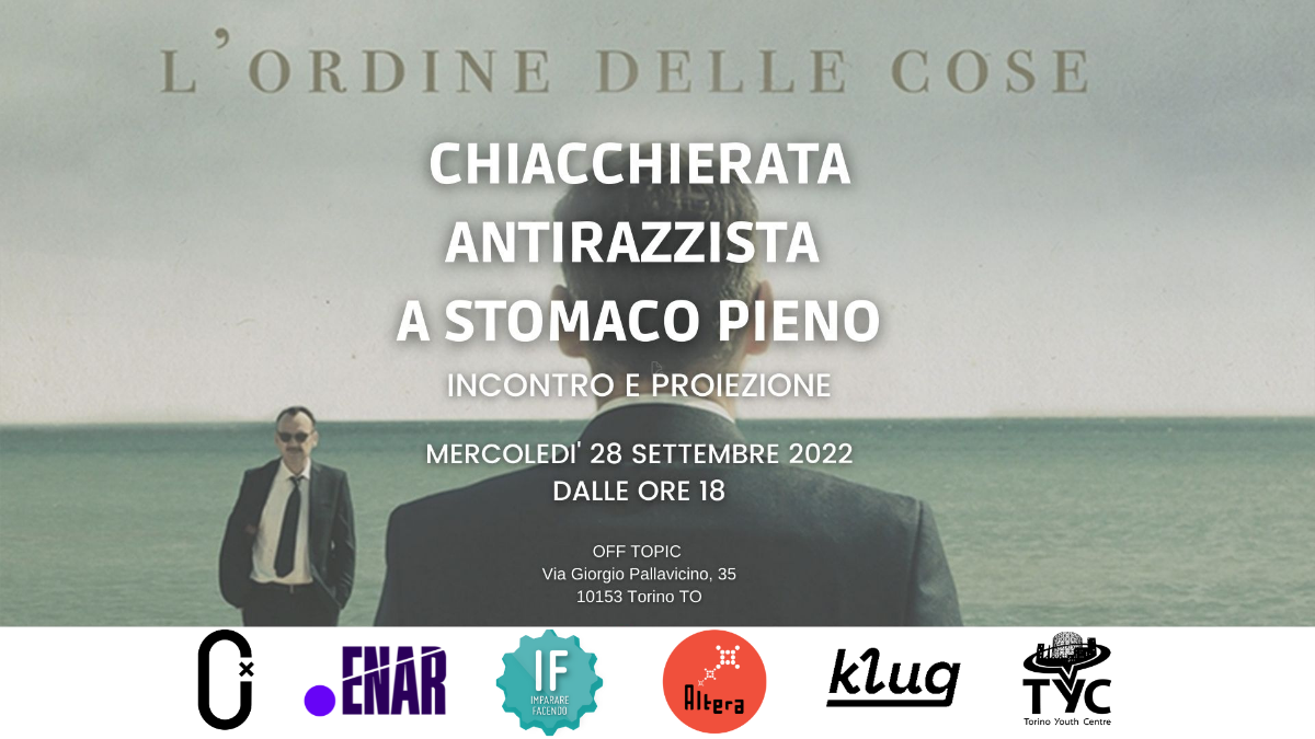 CHIACCHIERATA ANTIRAZZISTA A STOMACO PIENO