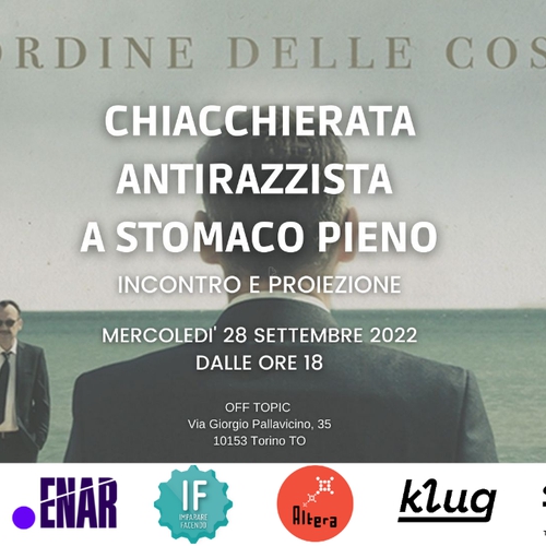 CHIACCHIERATA ANTIRAZZISTA A STOMACO PIENO