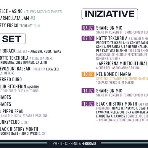   GLI IMPERDIBILI DI FEBBRAIO AL MAGAZZINO