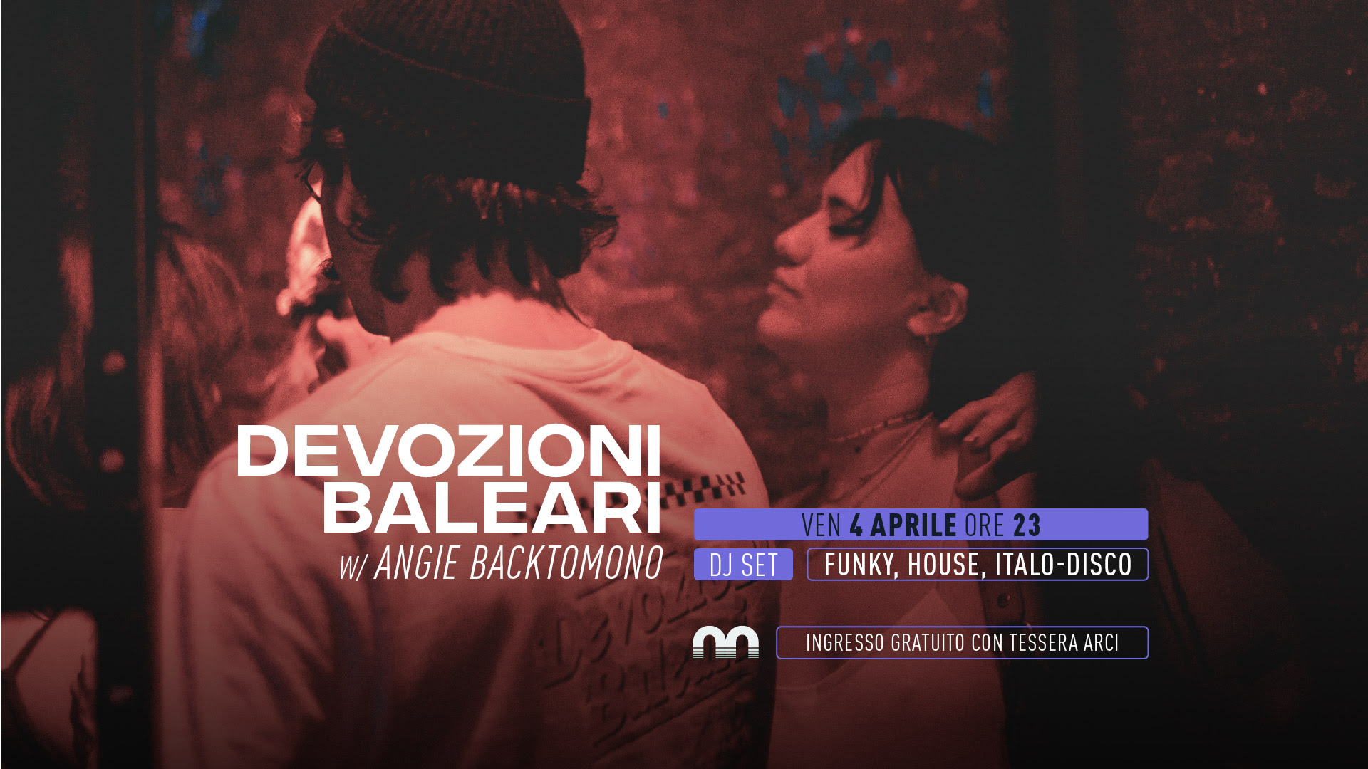 DEVOZIONI BALEARI DJ SET W/ ANGIE BACKTOMONO