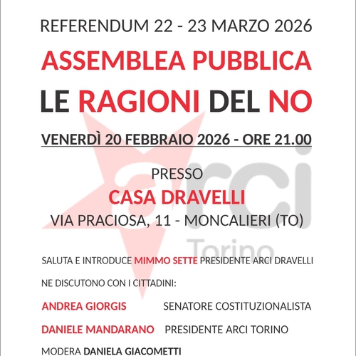 ASSEMBLEA PUBBLICA LE RAGIONI DEL NO