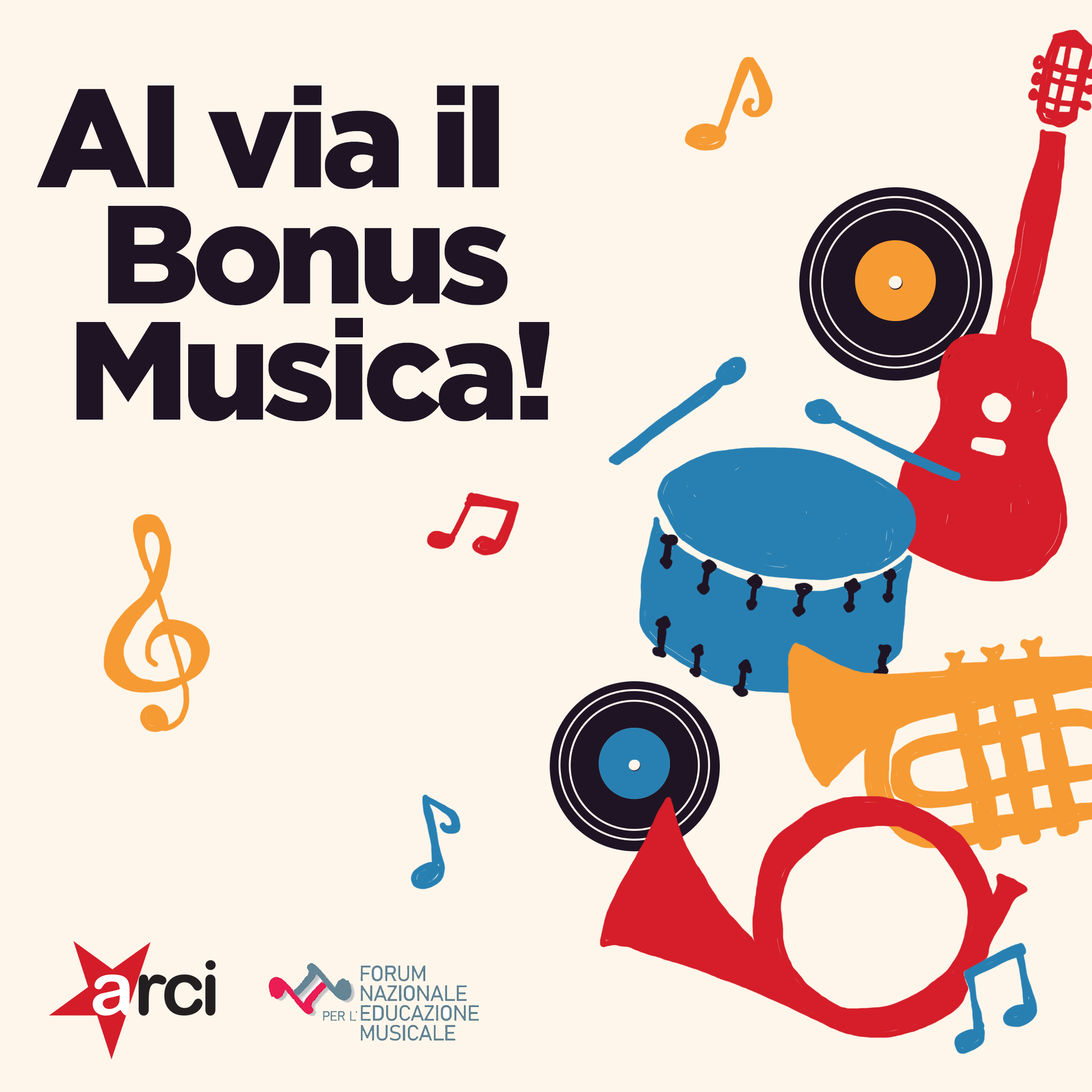 Legge Bilancio, Forum Nazionale per l’Educazione musicale-Arci: una buona notizia il Bonus musica per bambini e ragazzi tra i 5 e i 18 anni
