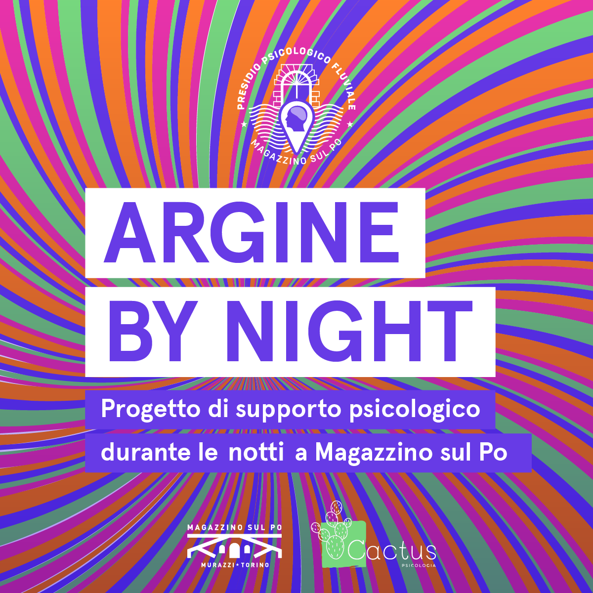 Argine Notturno: il nuovo progetto di supporto psicologico di Cactus Psicologia