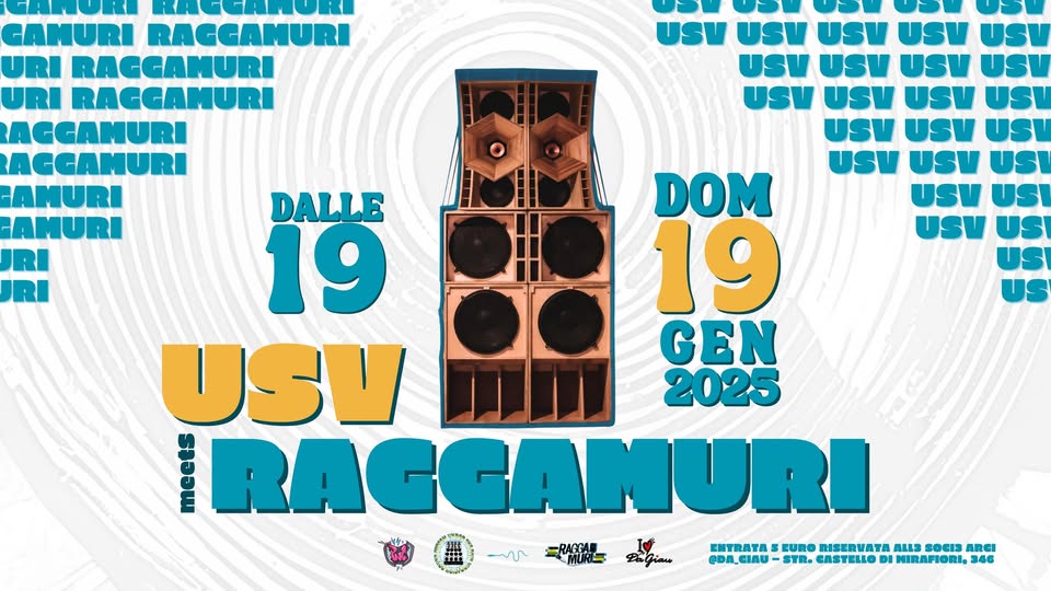 USV meets RAGGAMURI - Reggae, Dub and Dancehall