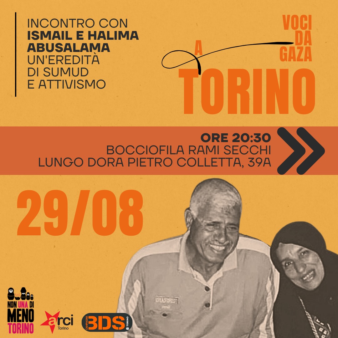 Da Gaza a Torino: Incontro con Ismail e Halima Abusalama