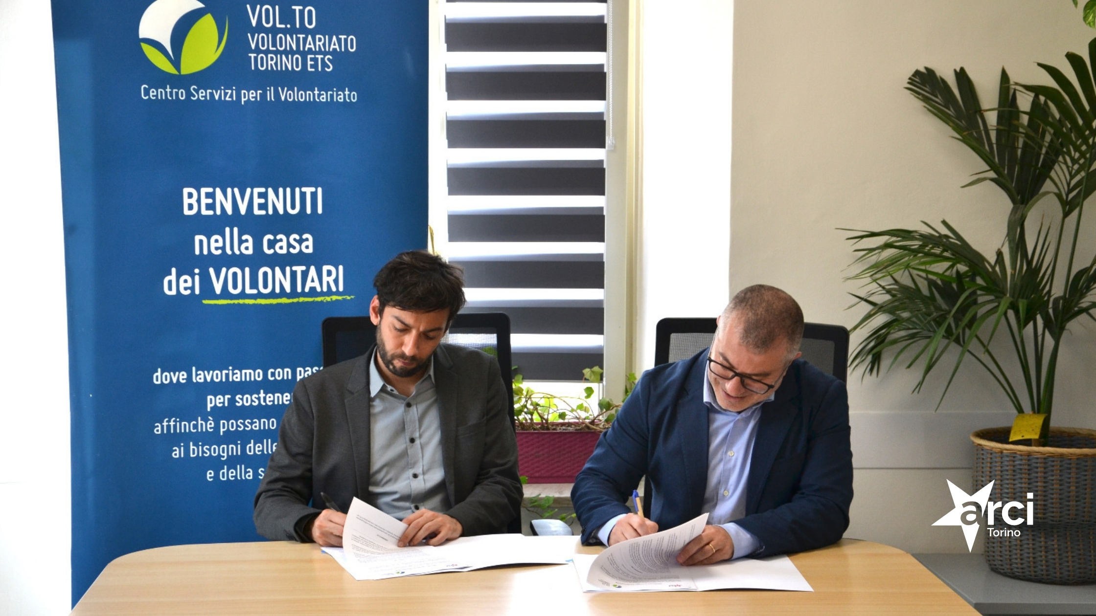 Vol.To e Arci Torino firmano un protocollo d'intesa: più competenze e servizi per le associazioni