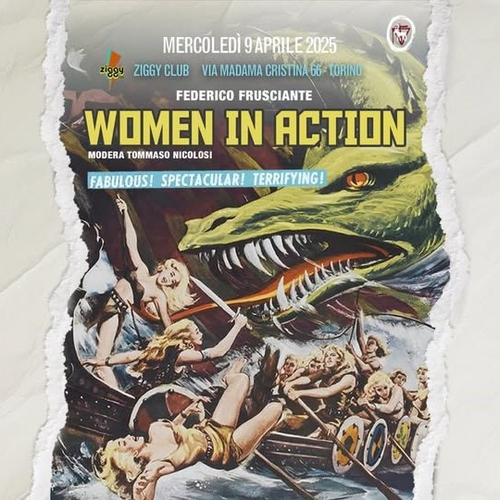 Federico Frusciante ''Women in Action'' live @Ziggy Club