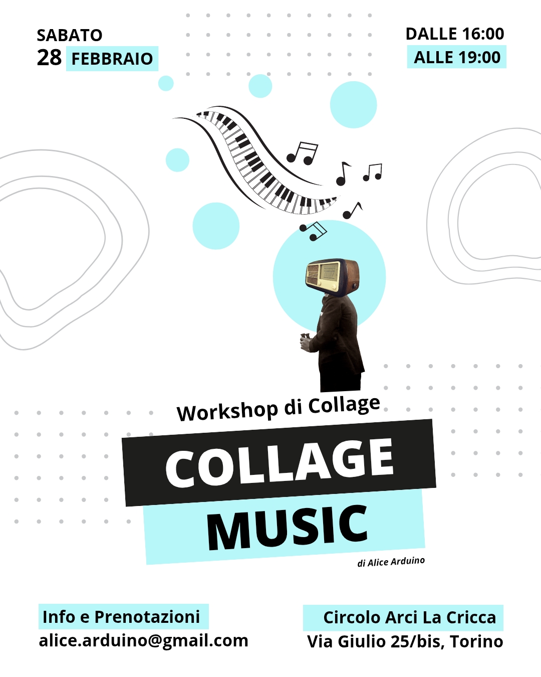 Collage Music - Workshop di Collage