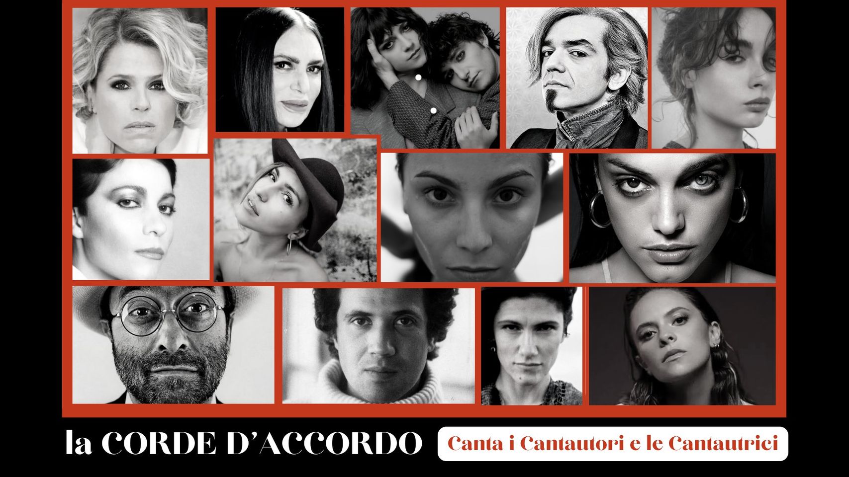 La CORDE D’ACCORDO canta i Cantautori e le Cantautrici