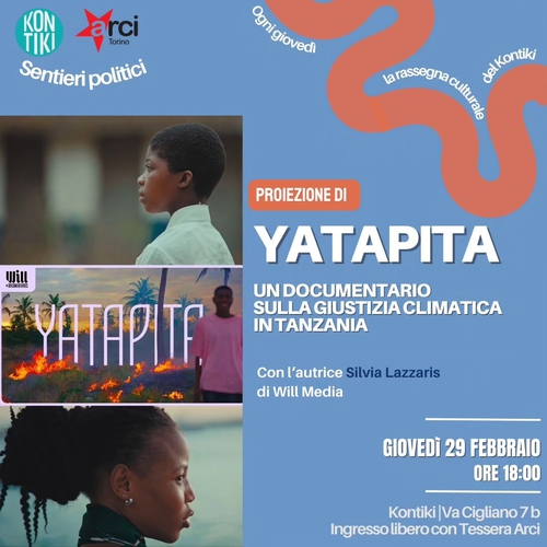  PROIEZIONE DOCUMENTARIO “YATAPITA”