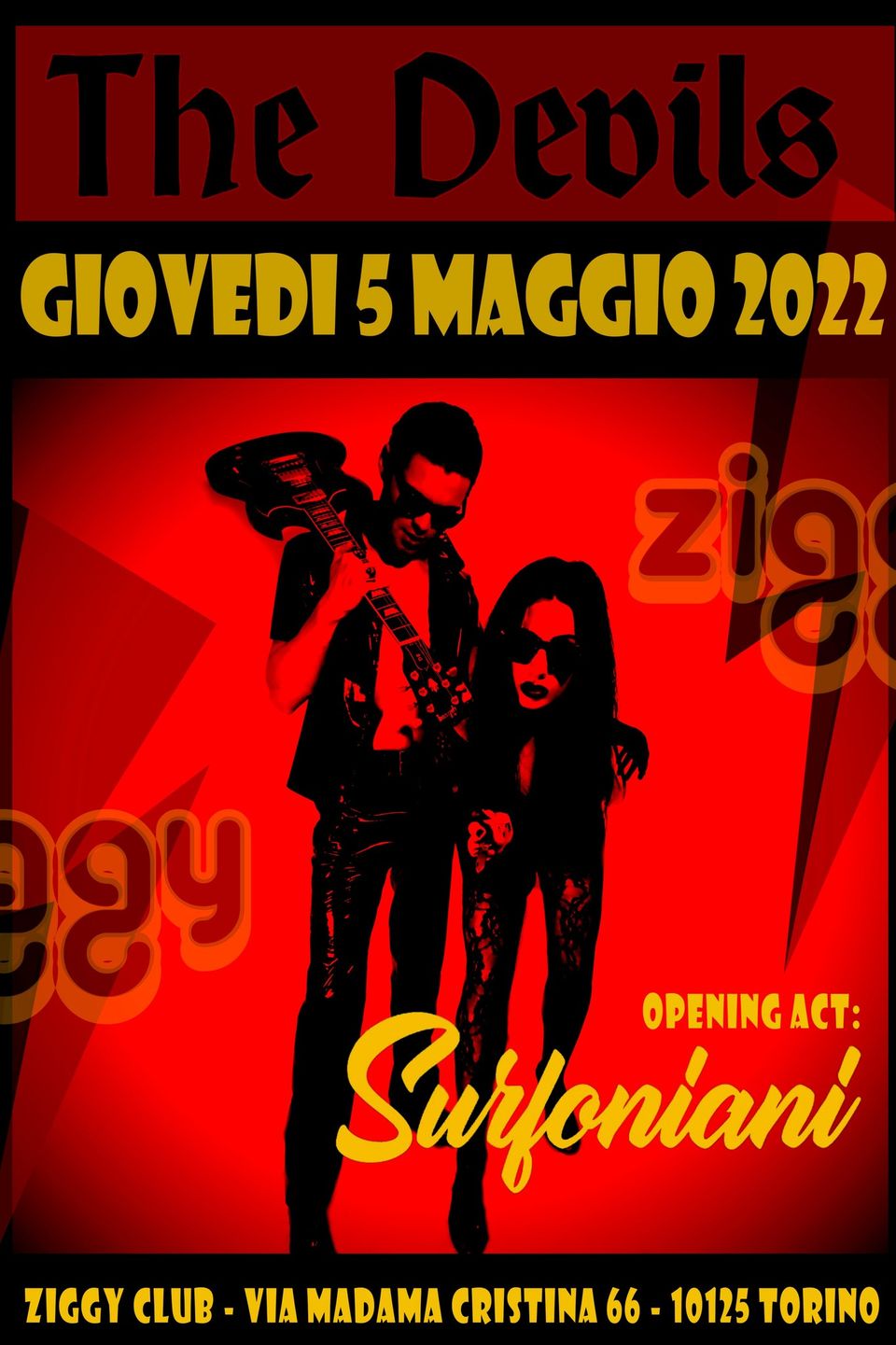 The Devils // Surfoniani live@ Ziggy Club Torino